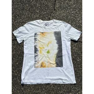 Arka walk a tight rope Large white shirt skater punk worn
